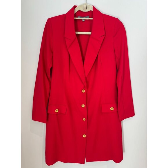 Sharagano Women's Versatile Blazer Dress, size 4 - Picture 1 of 13